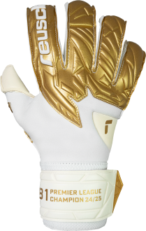 Reusch AB1 Celebration Glove 5599813 1130 white gold front